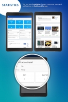 Complete Mobile Blogging System Cordova App Screenshot 5