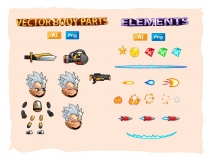 Allan 2D Game Character Sprites Screenshot 3