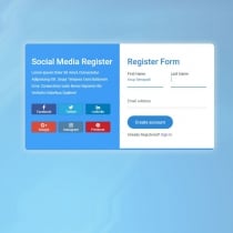 Login Register with Social Account Using PHP Screenshot 9