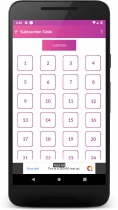 Maths Tables - Kotlin Android Studio Project Screenshot 2