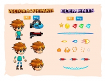2D Game Character Sprites 187 Screenshot 3