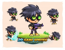 Jeepoy 2D Game Character Sprites Screenshot 1