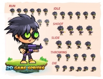 Jeepoy 2D Game Character Sprites Screenshot 2