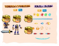 Prince 2D Game Character Sprites 216 Screenshot 3
