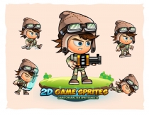 Rusty 2D Game Sprites Screenshot 1
