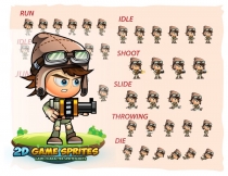Rusty 2D Game Sprites Screenshot 2