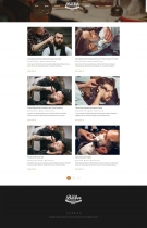 Jeds – Barber And Hair Salon WordPress Theme Screenshot 2