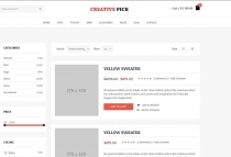 Creative Pick - Modern E-commerce HTML Template Screenshot 8