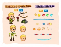 Elf 2D Game Character Sprites Screenshot 3
