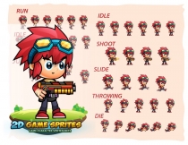 Oliver Game Character Sprites Screenshot 2