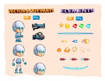 Super Boy001 Character Sprites Screenshot 3
