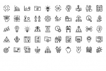 600 Cross Marketing Vector Icons Pack Screenshot 2