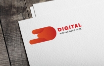 Digital Business Logo design Screenshot 1