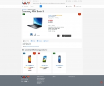 VamShop eCommerce HTML Template Screenshot 4