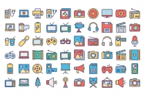 600 Multimedia Vector Icons Pack Screenshot 8