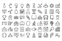 950 Schooling And Education Vector Icons Pack Screenshot 10
