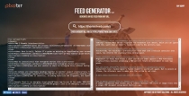RSS Feed Generator Script Screenshot 1
