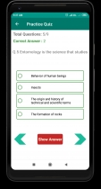 MCQ Quiz Application Android Source Code Screenshot 3