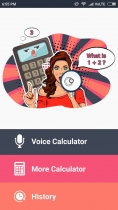   Voice calculator - Android Source Code Screenshot 3