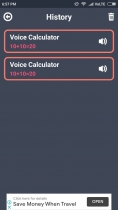   Voice calculator - Android Source Code Screenshot 9