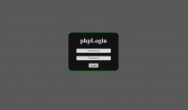 phpLogin - Content Protection PHP Script Screenshot 1