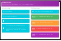 Junior - Material And Bootstrap HTML Admin Panel Screenshot 6