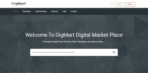 DigMart - Multivendor Digital MarketPlace PHP Screenshot 1