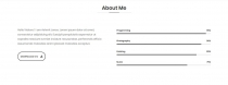 Ashmit - Personal Portfolio HTML Template Screenshot 1