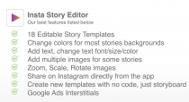 Insta Story Editor - Full iOS App For Instagram Screenshot 1