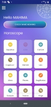 My Horoscope - Android App Template Screenshot 2