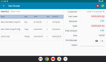 Tablet Point Of Sale Application Xamarin Forms Screenshot 5