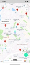 Save Location - iOS App Template Screenshot 2