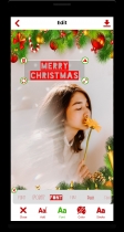 Christmas Photo Frame Android App Template Screenshot 3