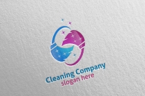Cleaning Service Logo with Eco Friendly 4 Screenshot 4