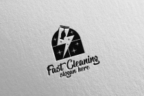 Cleaning Service Logo with Eco Friendly 13 Screenshot 5