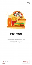 Food Delivery App XML UI Kit Screenshot 2