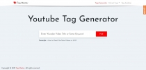 Youtube Tags Generator PHP Script Screenshot 2