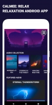 Calmee - Relaxation Android App Template Screenshot 1