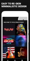 Ultimate Android Radio Android App  Screenshot 2