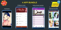  4 App Bundle - Android Studio Code   Screenshot 1