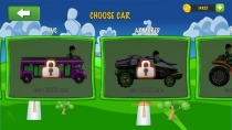 Monster Car Hill Climbing Unity Game Screenshot 5