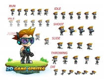 Calvin 2D Game Charcter Sprites Screenshot 2