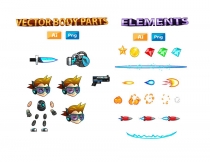 Calvin 2D Game Charcter Sprites Screenshot 3