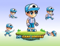 Niel 2D Game Character Sprites Screenshot 1