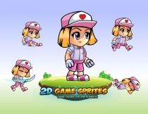 Ailyn 2D Game Character Sprites Screenshot 1