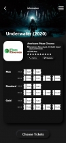 UI Cinema Ticket Template Theme User Interface Screenshot 4