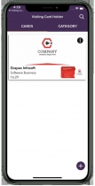 Business Card Holder iOS Swift Screenshot 7
