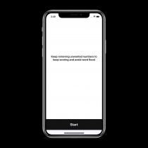 Number flood - iOS Template Screenshot 1