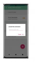 Simple GPA-calculator - Android App Template Screenshot 2