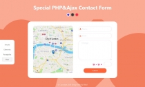 Special PHP Ajax Contact Form Screenshot 2